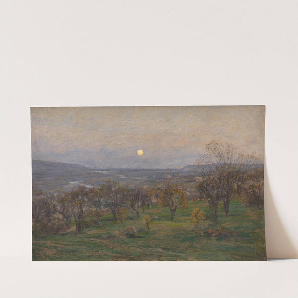 Blick auf die Donau und Klosterneuburg (1919) by Maximilian Suppantschitsch