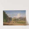 Blick auf die Gloriette by Franz Xaver Reinhold