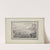 Blick auf einen See zwischen hohen Bergen und eine Stadt auf einer Landzunge, im Vordergrund ein Hirte mit Schafen by Johann Rudolf Studer