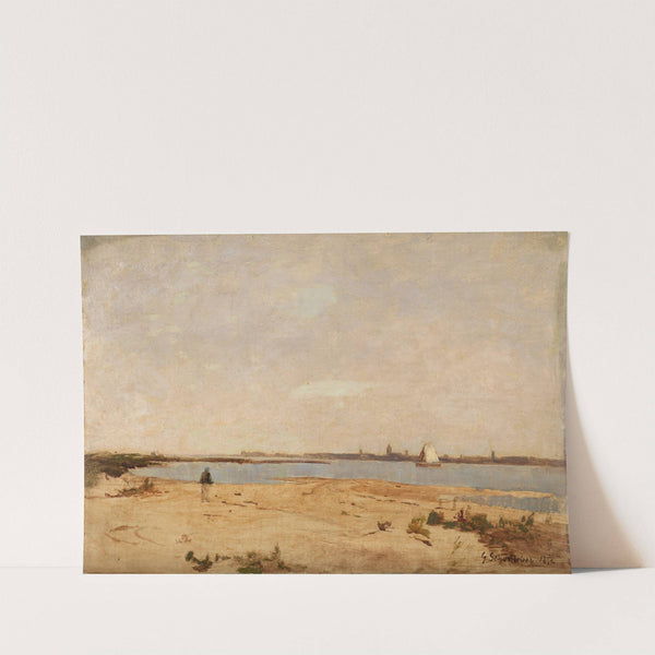 Blick auf Gorkum by Gustav Schönleber