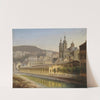 Blick auf Karlsbad by Johann Wilhelm Jankowski
