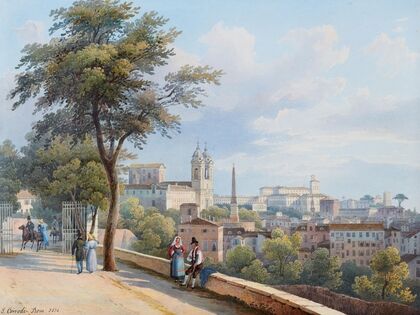 Blick auf Rom (1834) — size preview