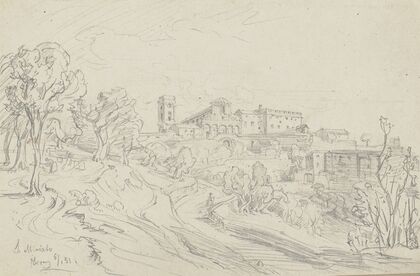 Blick auf San Miniato al Monte in Florenz