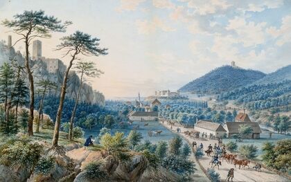 Blick auf Schloss Weilburg — size preview