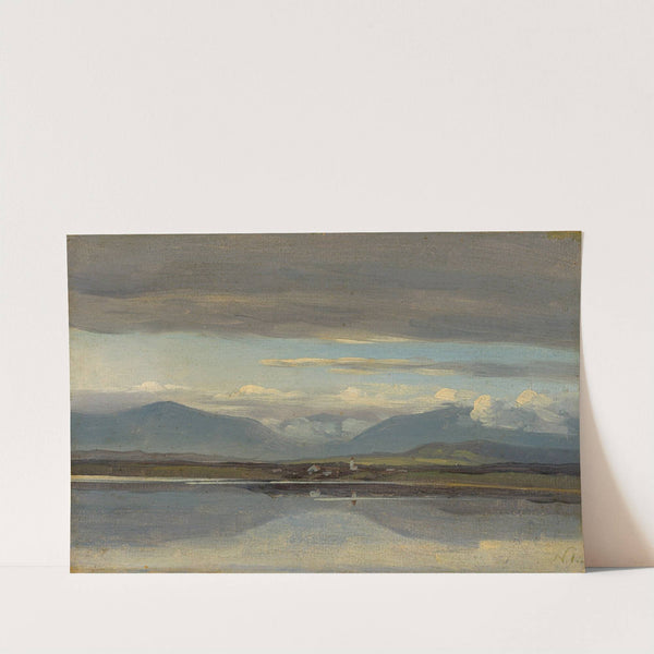 Blick auf Seeshaupt am Starnberger See by Friedrich von Nerly