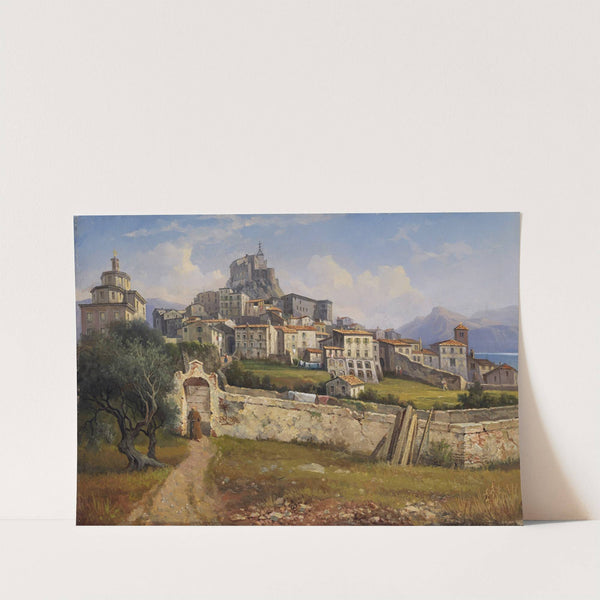 Blick auf Subiaco (1884) by Gustaf Wilhelm Palm