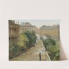 Blick aus der Wohnung des Künstlers auf das Palais Coburg by Cecil van Haanen