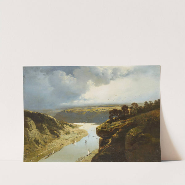 Blick in das Rhonetal (1850) by Charles Hoguet