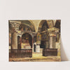 Blick in die Helenenkapelle der Grabeskirche (1930) by Georg Macco
