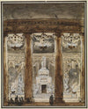 Blick in ein Mausoleum