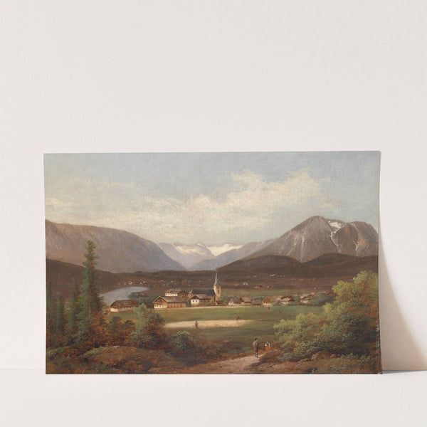 Blick über den Altausseersee (1883) by Ferdinand Lepie