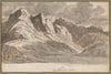 Blick über die Berge bei Lecco