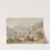 Blick über Meran by Wilhelm Pollak