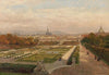 Blick vom Belvedere auf Wien