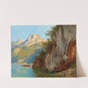 Blick vom Pfaffengföll by Josef Thoma