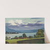Blick von Balkon auf die Fraueninsel (circa 1925) by Hiasl Maier-Erding