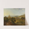 Blick von der Kleinen Schanze gegen die Alpen (1915-1945) by Franz Niklaus König