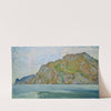 Blick von Torbole auf das Westufer des Gardasees (1912) by Koloman Moser