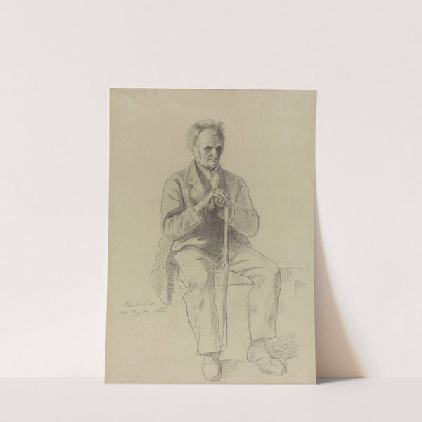Blinde Lars (1874) by Adolph Tidemand