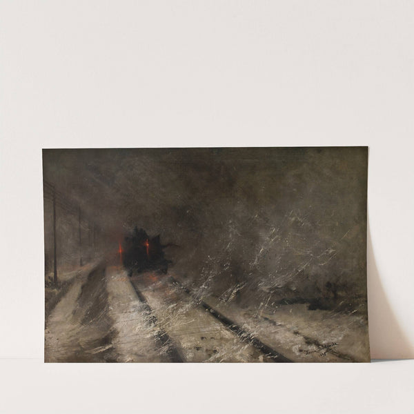 Blizzard (1897) by Leona Bierkowska
