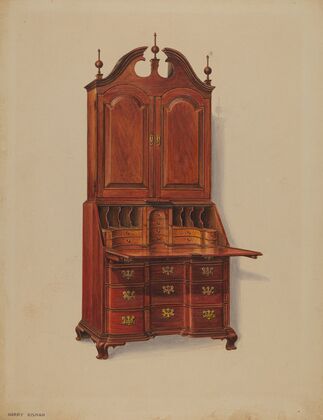 Block-front Desk