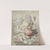 Bloemen op een plint liggende by Anonymous