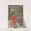 Bloemenstudie van Papavers en Rhododendrons by Barbara Elisabeth van Houten