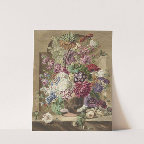 Bloemstuk by Pieter van Loo