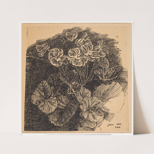 Blomster (1909) by Christian Kongstad Petersen
