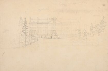 Bloomingdale Asylum, front view