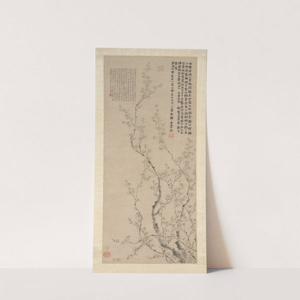 Blossoming plum (1759) by Jin Nong