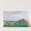 Blossoming Trees In Deutschlandsberg by Alfred Zoff