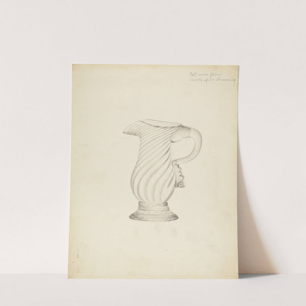 Blown Glass - Pitcher by Vincent Burzy