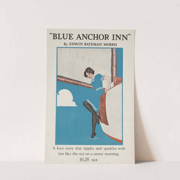 Blue Anchor Inn by Edwin Bateman Morris (1911) by Coles Phillips