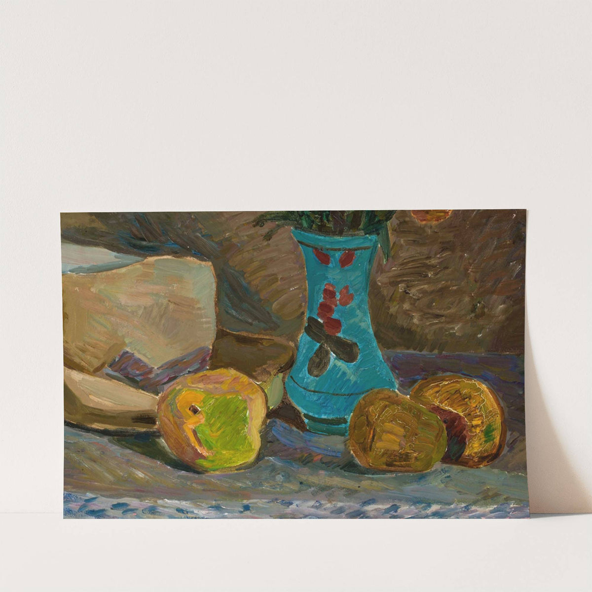Blue flower vase by Zygmunt Waliszewski