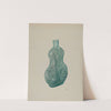 Blue-Green Corset Flask by Beverly Chichester