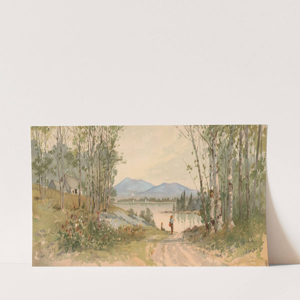 Blue Hills, Camden, Me. (1891) by Louis Kinney Harlow