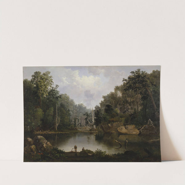 Blue Hole, Flood Waters, Little Miami River by Robert S. Duncanson