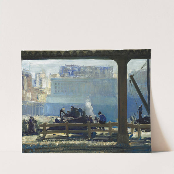 Blue Morning by George Wesley Bellows