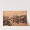 Blumenmarkt am Alten Naschmarkt (ca. 1890) by Emil Barbarini