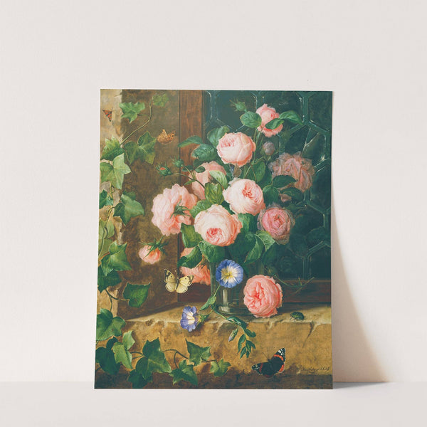 Blumenstillleben by Josef Lauer