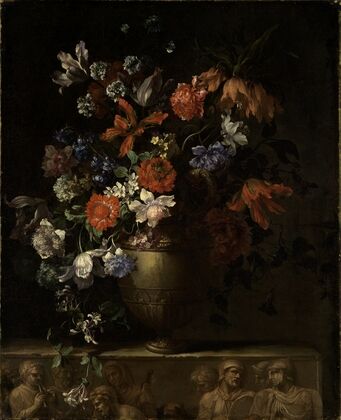 Blumenstillleben in Vase. — size preview
