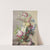 Blumenstrauß In Einer Vase Auf Einem Marmortisch by Oswald Wijnen
