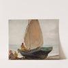 Boat – Alupka. From the journey to Crimea (between 1887 and 1899) by Jan Ciągliński