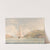 Boat Sailing to the Left with Mountains in the Background (1834) by John Christian Schetky