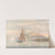 Boat Sailing to the Right with Mountains in the Background by John Christian Schetky