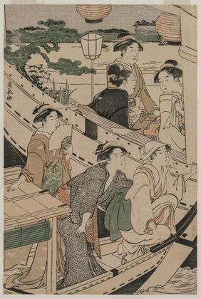 Boating Party on the Sumida River