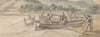 Boats and Men on Shore