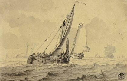 Boats in Full Sail