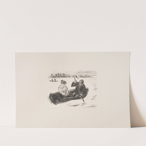 Boats on Lake Tegel (1911) by Max Beckmann